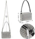 Bling Bling Crystals Evening Clutch Bag for Women Girls Sparkling Crossbody Bag Wedding Prom Party Club Purses Handbags...