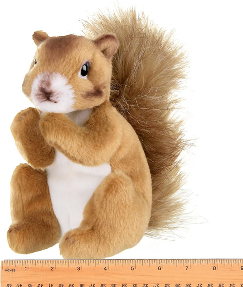 Bearington Collection Copper Plush Squirrel Stuffed Animal, 7 Inch...