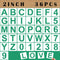 2'' Letter Stencils and Numbers, 36 Pcs Alphabet Art Craft Stencils, Reusable Plastic Number Templates Letter Stencils for Painting on Wood, Wall,...