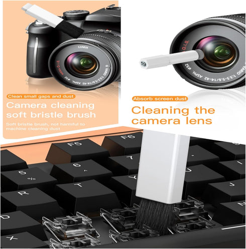 20-in-1 Laptop Screen Keyboard Cleaning kit, Cell Phone Cleaning kit, Airpod Cleaning kit, Electronics Cleaning kit for Mobile Phones, Tablets, Co...