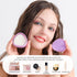 Docolor Makeup Brushes Cleaner Set Solid Soap Cleanser with Color Removal Sponge, Makeup Brush Cleaner Mat Brushes Shampoo for Cleaning Makeup Spo...