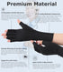 Compression Arthritis Gloves, Rheumatoid Pain Relief Compression Gloves for Women & Men, Premium Fingerless Circulation Gloves for Arthritis & Joi...