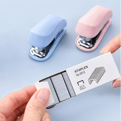 Stapler, Stapler with Staples, Staple Remover, Staplers for Desk, Mini Stapler, Staples Standard, Small Stapler, Cute Stapler with 1280pcs Staples...