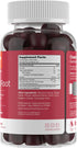 Zahler Beet Root Gummies with Cherry Fruit Extract - 500mg Beet Gummies for Adults - Dark Cherry Flavor - Supports Blood & Nitric Oxide Flow - Veg...