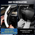 RYANSTAR RACING Steering Wheel Cover ABS Compatible with Tesla Model 3 Model Y 2016-2023 Steering Wheel Wrap Protector No Slip (White)...