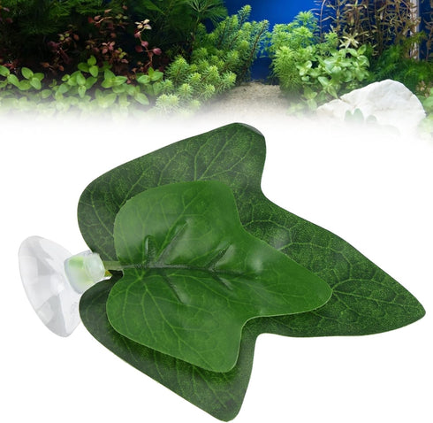 Tnfeeon Betta Spawning Grounds, Fish Tank Landscaping Decoration Betta Fish Hammock Betta Bed Leaf Hammock Leaf Hammock for Resting and Breeding...