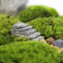 Gray Outdoor Décor Miniature Resin Bridge Stair Stone Straight Bridge Stairs Stone Steps Garden Fairy Ornament Flower Pot Plant Micro Landscaping ...
