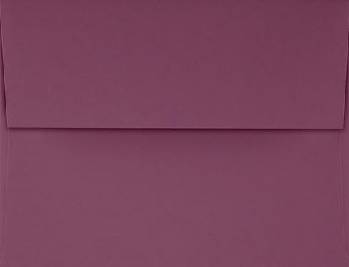 LUXPaper A2 Invitation Envelopes | Peel & Press | 4 3/8" x 5 3/4" | Vintage Plum | 80lb. Text | 50 Qty...