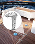 4" x 2" Boat Strap T Hinge Stainless Steel 316 Boat Door Flush Triangle Hinges, Heavy Duty Marine Dock Strap Hinges W/Fasteners for Ship Kayak Yac...