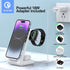 Wireless Charging Station, 3 in 1 Wireless Charger Stand, Fast Wireless Charging (White)......