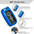 QBUC for RAM Key Fob Cover with Keychain Clip Soft TPU Key Case Compatible with 2019 2020 2021 2022 Dodge Ram 1500 2500 3500 4500 5500 Smart Remot...