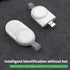 Mini Portable Wireless Keychain Charger for Apple Watch Portable Magnetic Smart Watch Charger Fast Charging Travel Essentials Lightweight Compatib...