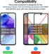 amFilm 3 Pack Screen Protector for Samsung Galaxy A35/A55 5G 2024,9H Hardness Tempered Glass,Anti Scratch,Bubble Free,Easy Installation...