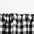 Buffalo Check Curtains Buffalo Plaid Curtains Blackout Curtains Farmhouse Country Curtains for Living Room, 36x36inch, 2 Pack (Black White)...