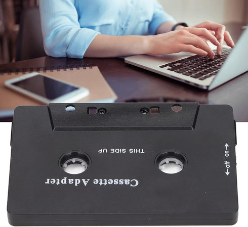 Car Audio Bluetooth Cassette Receiver, Noise Reduction Tape Player Bluetooth 5.0 Cassette Aux Adapter for Mobile Phone, Tablet, MP3 Player, Car St...