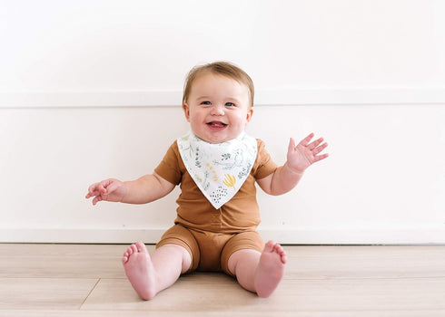 Copper Pearl Baby Bandana Drool Bibs for Drooling and Teething 4 Pack Gift Set Aussie...