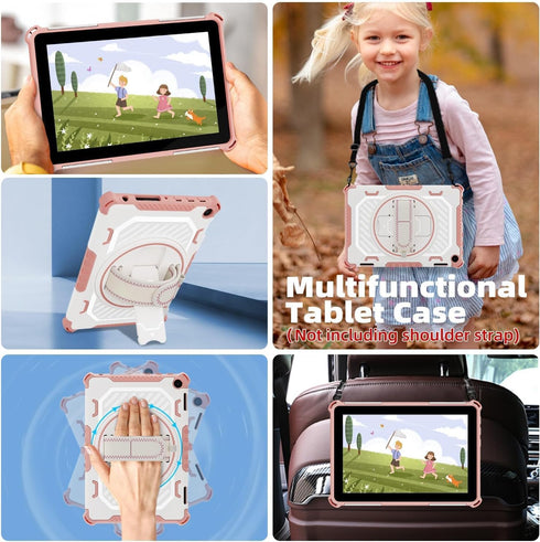 for 2022/2020Release HD 8 &HD8Plus Tablet with 360 Rotating Kickstand Hand Strap,Not Fit iPad Samsung 8 inch...