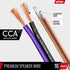 16 AWG Gauge Speaker Wire Cable (30 Feet) Stereo, Car or Home Theater, CCA...