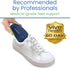 Gel Heel Cups for Pain Relief (Pair) - Shock Absorbing Pads for Plantar Fasciitis, Achilles Tendonitis, Bone Spurs, Flat Feet - Heavy Duty Cushion...