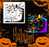 NGLAT 12 Pcs Halloween Stencils Template Large Halloween Pumpkins Painting Stencils Reusable Witch Skeleton Template for DIY Cards Crafts Drawing ...