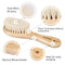 haakaa Wooden Baby Hair Brush for Newborns and Toddlers Baby Brush Natural Soft Goat Bristles Hairbrush, Ideal for Cradle Cap, Perfect Baby Regist...