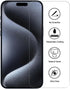 3 Pack Screen Protector for iPhone 15 Pro Max 6.7 inch + 3 Pack Camera Lens Protector Tempered Glass Film...