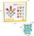 Berry President Stacking toys, Owls Wooden Balancing Toy, Colorful Building Blocks Acrobatics Toy Set, Montessori Early Educational Game Toy for T...