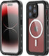 for iPhone 15 Pro Case, IP68 Waterproof Case for iPhone 15 Pro, with Built-in Screen Protector, Waterproof Shockproof DustProof, Rugged FullBody C...