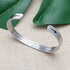 JoycuFF Inspirational Bracelets for Women Inspirational Cuff Bangle for Her with Engraved Message Christmas Birthday Gifts for Her...