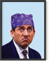 HAUS AND HUES Michael Scott Poster – The Office TV Show Wall Art, Funny Prison Mike Print for Fans, Office Spaces & Home Decor | Great Gift Idea |...