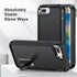 IDweel for iPhone 8 Plus Case,Case for iPhone 7 Plus/6S Plus/6 Plus Case with Build-in Kickstand,Heavy Duty Protection Shockproof Anti-Scratch Sli...