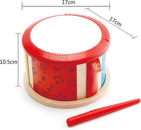 Hape Double-Sided Drum| Wooden Double-Side Musical Drum Instrument for Toddlers...