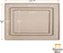 Neater Pet Brands Neater Mat - Waterproof Silicone Pet Bowls Mat - Protect Floors from Food & Water (Cappuccino, 19" x 12" Silicone)...