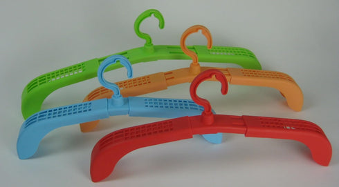 Bandwagon Adjustable Hangers, Expands to 21" W - Set of 4...