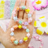 582Pcs Acrylic Pastel Beads Kit: 336 Macaron Color Rondelle, 144 Star, 54 Heart, 48 Flower Beads for Jewelry Making, Hair Braids...