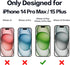 Privacy Screen Protector for iphone 14 Pro Max / 15 Plus 6.7 inch for iphone 14 ProMax /15Plus Tempered Glass Purple Gradient Colorful Anti Blue L...
