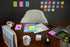 Post-it Super Sticky Lined Notes, 4 Sticky Note Pads, 4 x 6 in., School Supplies, Office Products, Sticky Notes for Vertical Surfaces, Monitors, W...