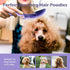 Dog Brush for Poodles-Best Dog Grooming Brush for Poodles Dematting, and Detangle-Dog Brush for Poodles Grooming and Bathing...