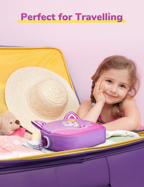 Kids Headphone Travel Case for iClever HS19/for iClever BTH12/for iClever BTH13 Bluetooth Wireless Over-Ear Headphones Carrying Case for Kids-Case...
