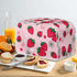 Daisy Strawberry Print Toaster Cover,Kitchen Small Appliance Cover Fingerprint Protection,Machine Washable Toaster Dustproof Cover Women Gift Kitc...