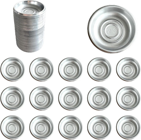 100 Pcs Plastic Disposable Sauce Dishes, Dipping Soy Sauce Seasoning Plate Bowls, Mini Condiment Appetizer Tray for Sushi Soy Mustard Vinegar Ketc...