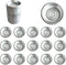 100 Pcs Plastic Disposable Sauce Dishes, Dipping Soy Sauce Seasoning Plate Bowls, Mini Condiment Appetizer Tray for Sushi Soy Mustard Vinegar Ketc...