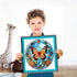 VIGEGU Stamped Cross Stitch Kits for Adults Beginners,Butterfly Flowes Counted Cross Stitch Kits,DIY Embroidery Needlepoint Kits Home Decor 13.8X1...