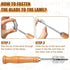 Bread Lame with 10 Pieces Replaceable Blades, Stainless Steel Bread Lame Knife with Wooden Handle, Sourdough Scoring Tool with Leather Protective ...