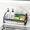 Sink Caddy, Sponge Holder for Kitchen Sink, Kitchen Bathroom Sink Organizer, 304 Stainless Steel Kitchen Countertop Organizer Soap Tray with Remov...