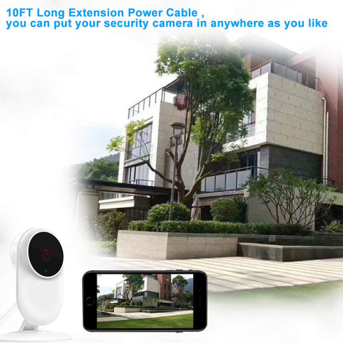 2-Pack 10FT USB Power Extension Cable for Wyze Cam,WyzeCam Pan,YI Home Camera,Nest-Cam Indoor,Oculus Go,Netvue,KasaCam,Furbo Dog,Blink,Flat USB to...
