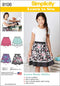 Simplicity 8106 Easy to Sew Girl's Layered Skirt Sewing Pattern, Size 8-16...