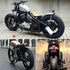 DREAMIZER Motorcycle Tail Light Red 8 LED Stop Lamp Compatible With Chopper Bobber Cafe Racer Bike...