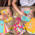 AHANDMAKER Handmade DIY Greeting Card Kits 15 Blank Cards 15 Colorful Envelopes DIY Greeting Card Making Kit Giftable DIY Greeting Card for Teache...