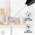 Milk Boss Matcha Whisk - Handheld Electric Stirrer - Matcha Frother Wand & Drink Mixer - Electric Whisk for Matcha Tea & Green Tea - Durable Stain...